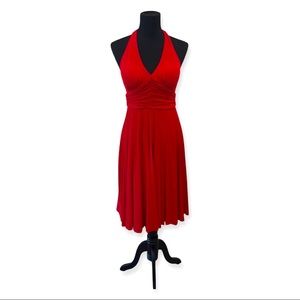 Vintage Inspired Red Dress